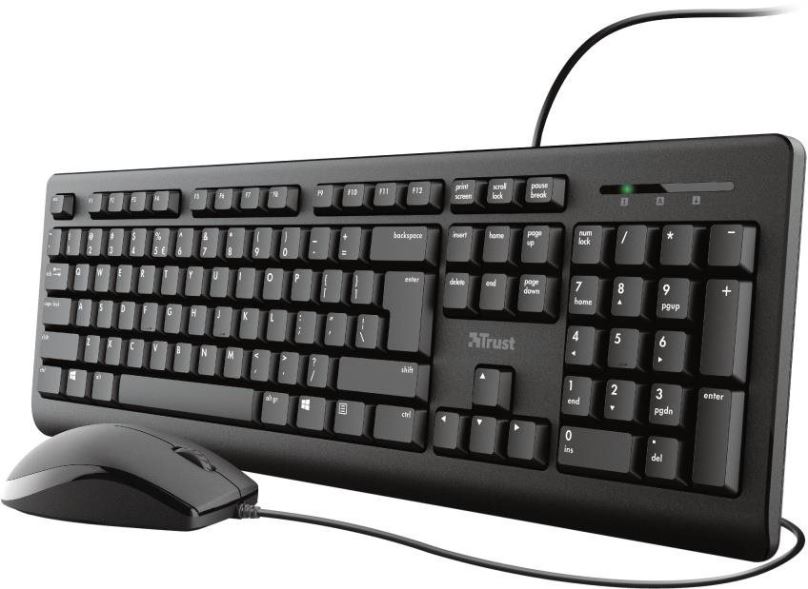 Set klávesnice a myši Trust Primo Keyboard and Mouse Set - CZ/SK