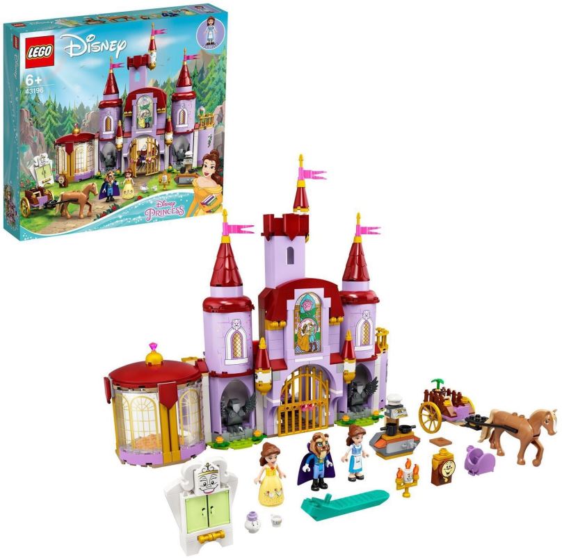 LEGO stavebnice LEGO® I Disney Princess™ 43196 Zámek Krásky a zvířete