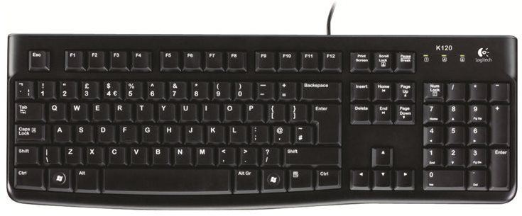 Klávesnice Logitech Keyboard K120 Business - HU