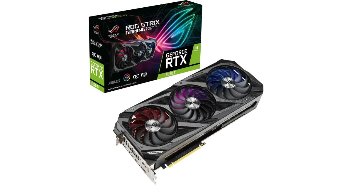 ASUS ROG STRIX GeForce RTX 3070 Ti O8G GAMING