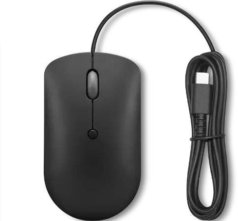 Myš Lenovo 400 USB-C Wired Compact Mouse