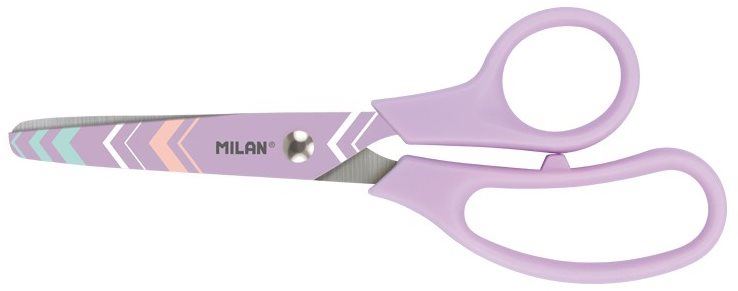 Nůžky MILAN dětské 13.4 cm fialové