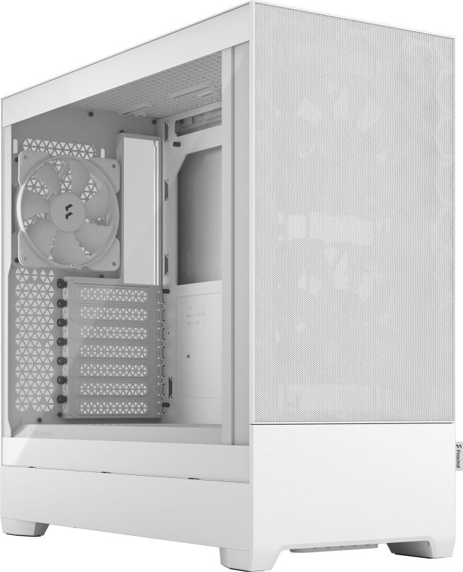 Počítačová skříň Fractal Design Pop Air White TG Clear Tint