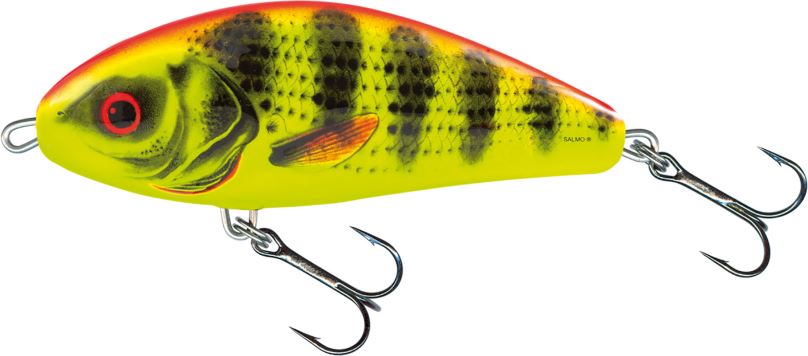 Salmo Wobler Fatso Floating 10cm Bright Perch