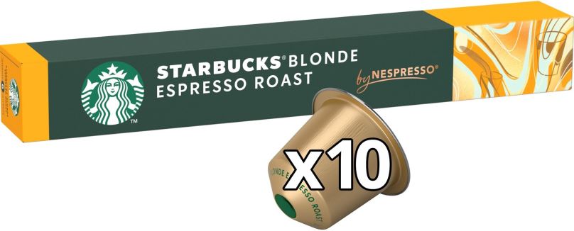 Kávové kapsle STARBUCKS® by NESPRESSO® Blonde Espresso Roast 10ks