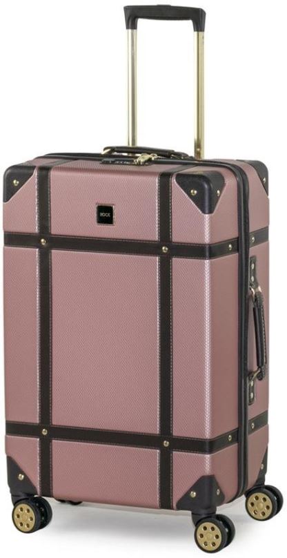 Cestovní kufr ROCK TR-0193 M, růžová