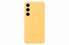 Kryt na mobil Samsung Galaxy S24+ Silikonový zadní kryt Yellow