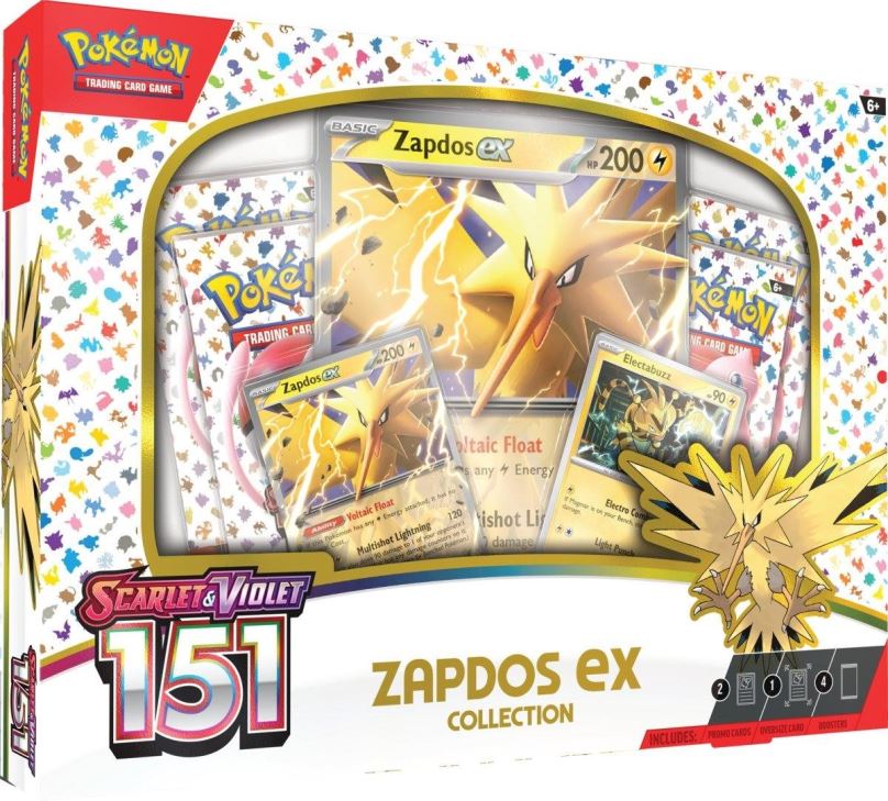 Pokémon karty Pokémon TCG: SV01 Scarlet & Violet 151 - Zapdos ex Collection
