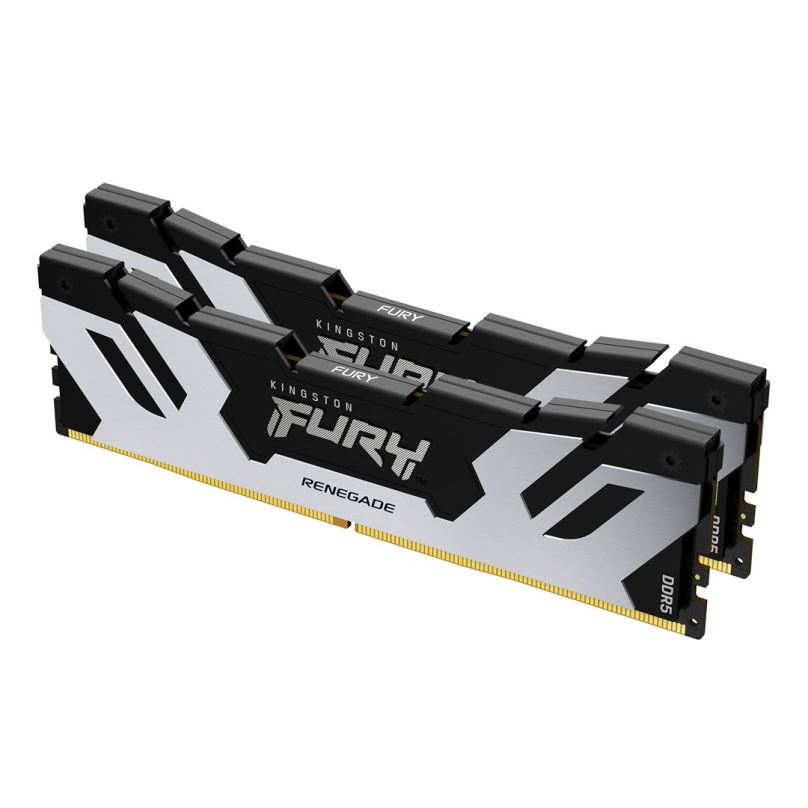 Operační paměť Kingston FURY 64GB KIT 6000MT/s DDR5 CL32 Renegade Silver XMP