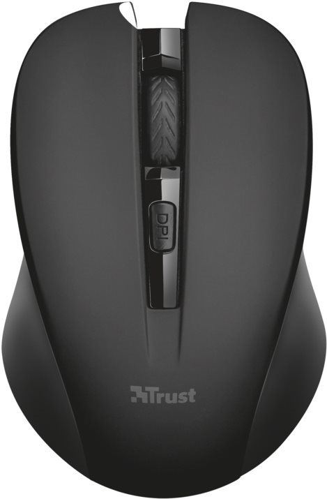 Myš Trust Mydo Silent Click Wireless Mouse - black
