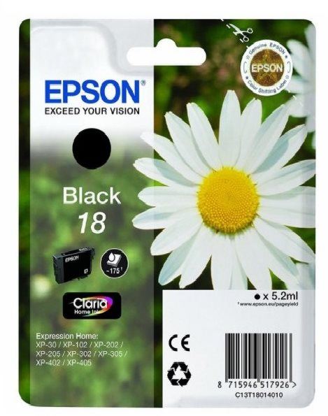 Cartridge Epson T1801 černá