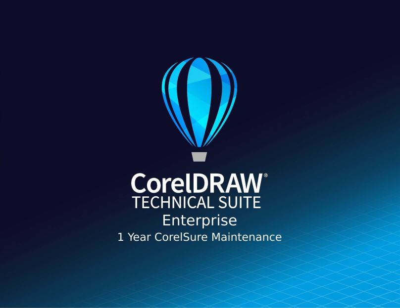 Grafický software CorelDRAW Technical Suite Enterprise, Win, CZ/EN (elektronická licence)
