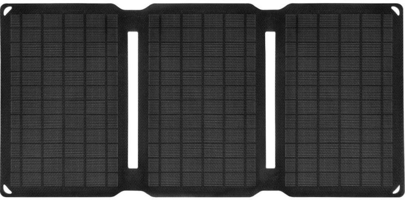 Solární panel Sandberg Solar Charger 21W 2xUSB, solární nabíječka, černá