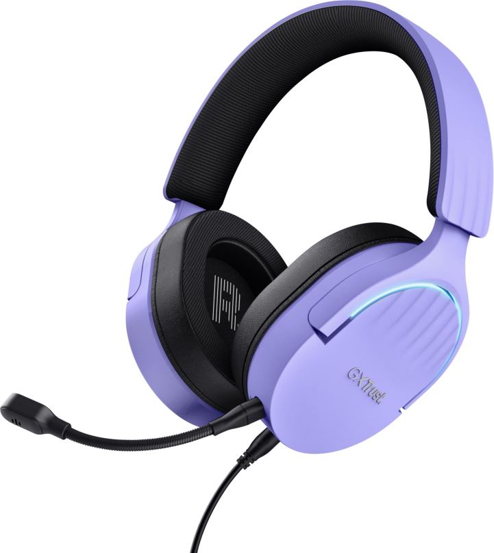 Herní sluchátka Trust GXT489 Fayzo Headset Eco Friendly Purple