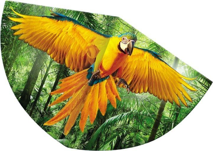Létající drak Günther - Papagei 75x48 cm