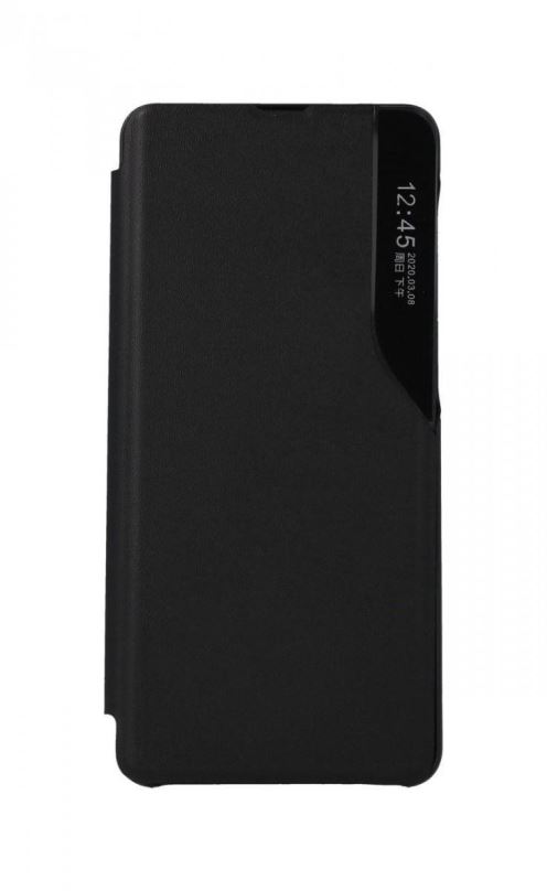 Pouzdro na mobil TopQ Pouzdro Samsung A73 5G Smart View knížkové černé 70189