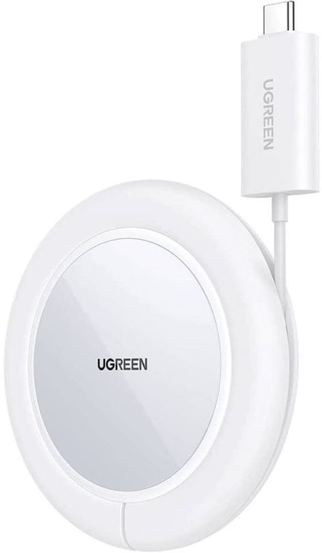 Nabíječka Ugreen 15W Magnetic Wireless Charger (White)