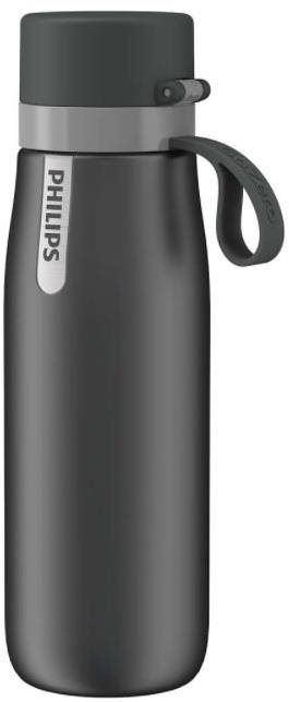Filtrační láhev Philips GoZero Daily filtrační lahev, thermo, černá