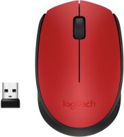Myš Logitech Wireless Mouse M171 červená