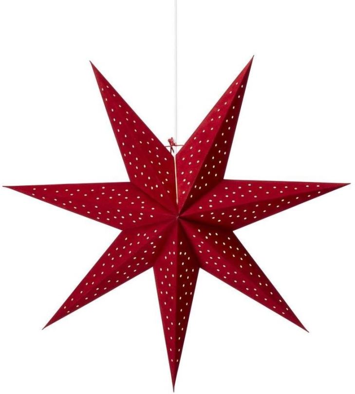 Vánoční osvětlení Markslöjd 704902 - Vánoční dekorace CLARA 1xE14/6W/230V 75 cm červená