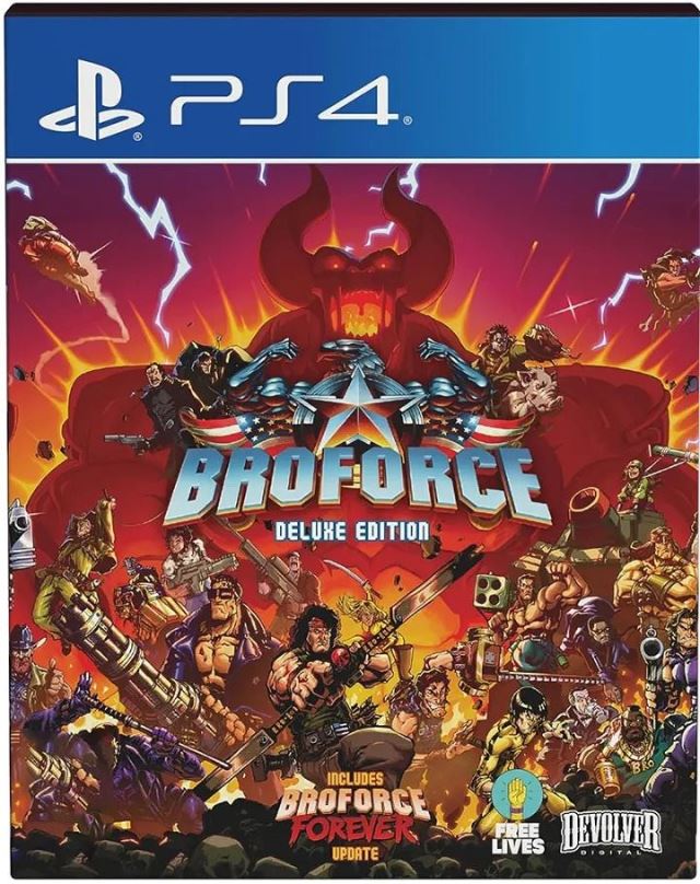 Hra na konzoli Broforce: Deluxe Edition - PS4
