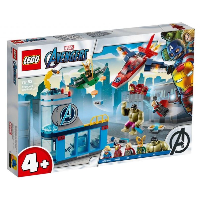 LEGO stavebnice LEGO Super Heroes 76152 Avengers – Lokiho hněv