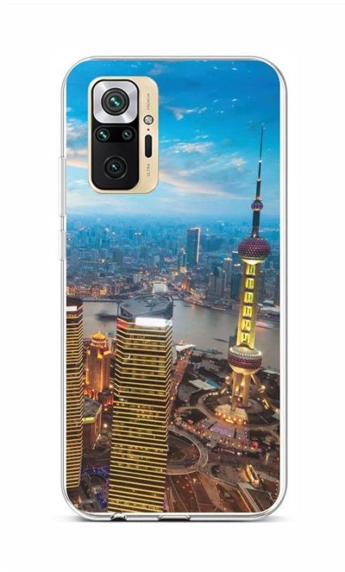 Kryt na mobil TopQ Xiaomi Redmi Note 10 Pro silikon City 59539