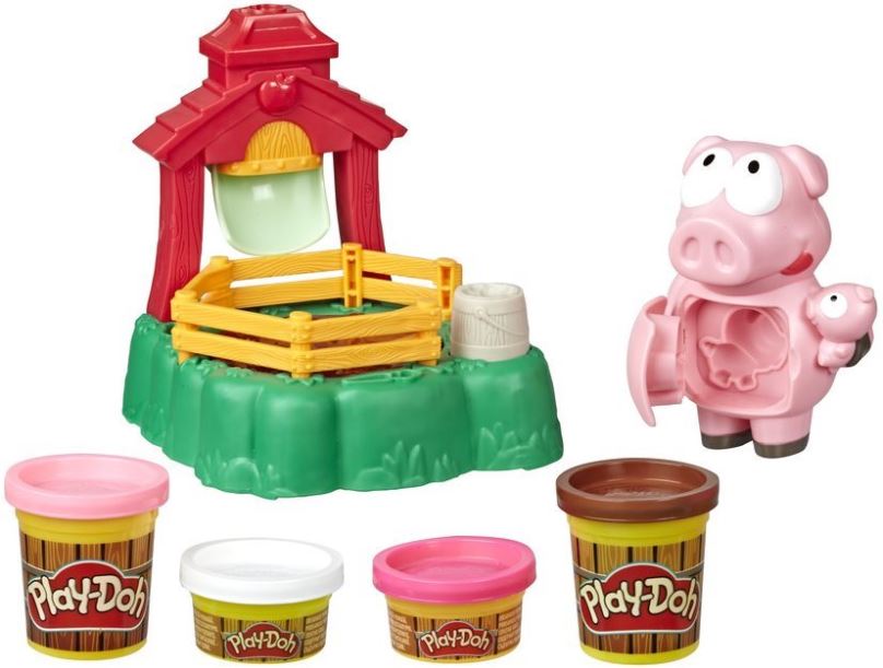 Modelovací hmota Play-Doh Animal Crew Prasečí rodinka