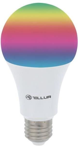 LED žárovka Tellur WiFi Smart RGB žárovka E27, 10 W, bílá, teplá bílá