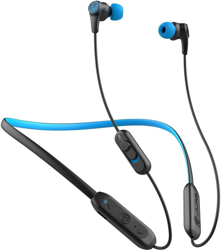 Herní sluchátka JLAB Play Gaming Wireless Earbuds Black/Blue