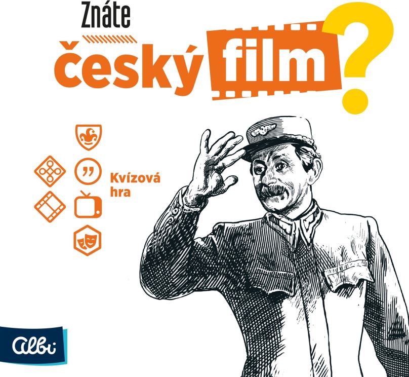 Společenská hra Znáte český film?