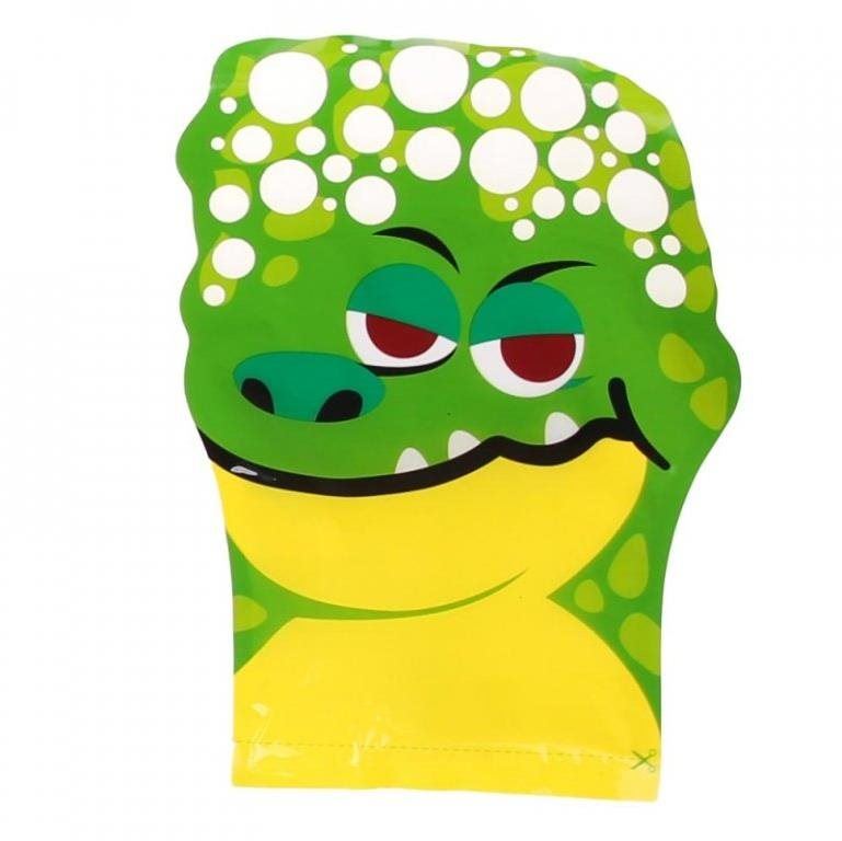 Bublifuk Bubbles zábavná rukavice s bublifukem - krokodýl