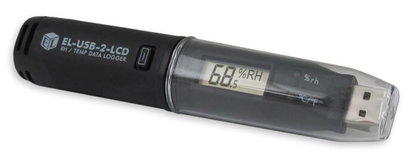 USB datalogger pro měření teploty, vlhkosti, rosného bodu - USB-TH LCD