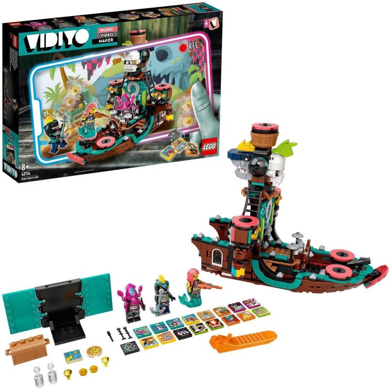 LEGO stavebnice LEGO® VIDIYO™ 43114 Punk Pirate Ship