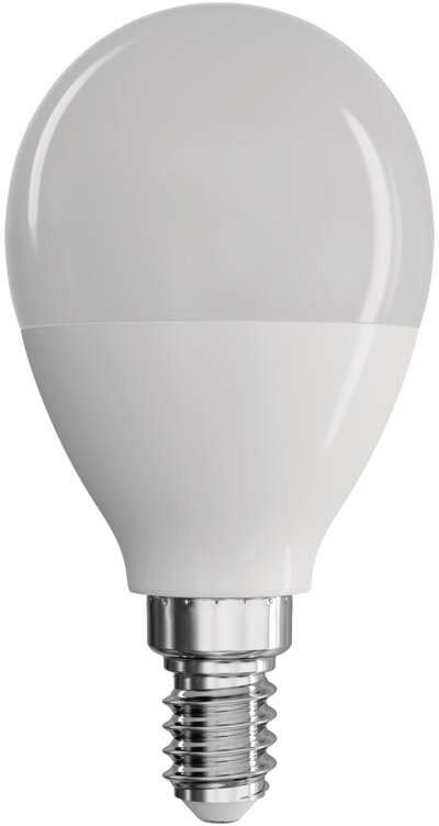 LED žárovka EMOS LED žárovka Classic Globe 7,3W E14 teplá bílá