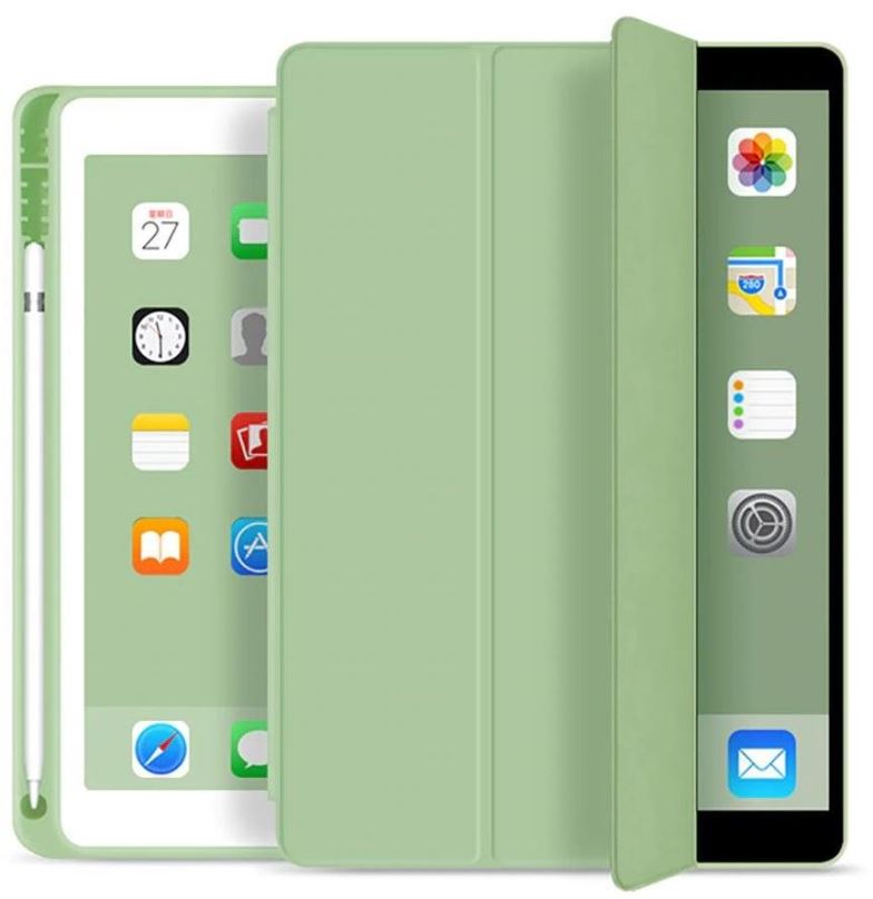 Pouzdro na tablet Tech-Protect SC Pen pouzdro na iPad 10.2'' 2019 / 2020 / 2021, zelené
