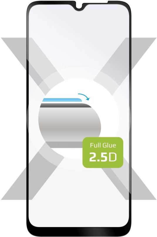 Ochranné sklo FIXED FullGlue-Cover pro Xiaomi Redmi 9A Sport/9i Sport černé