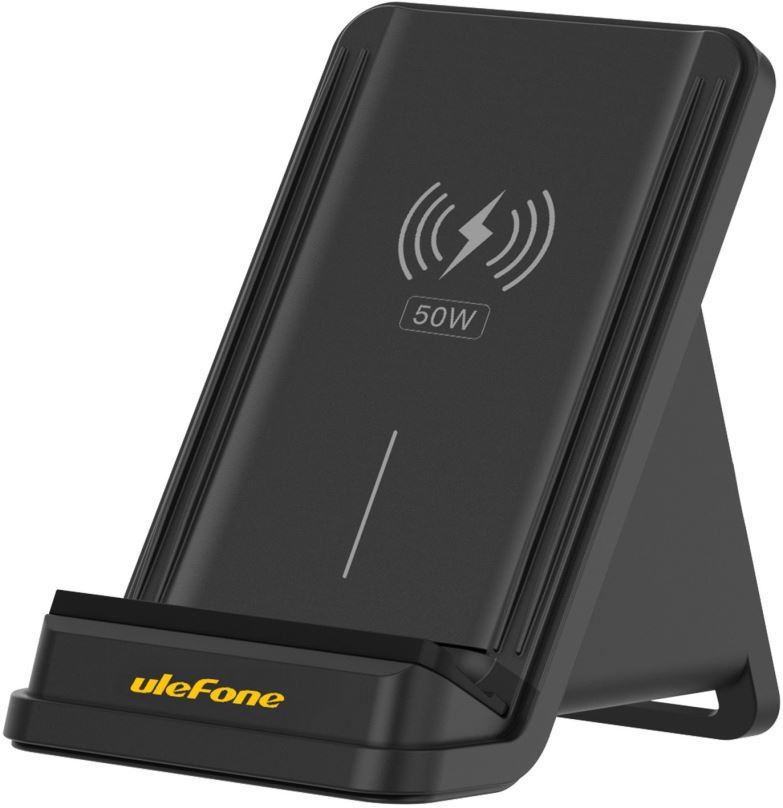Bezdrátová nabíječka UleFone 50W Wireless Charging Stand Black