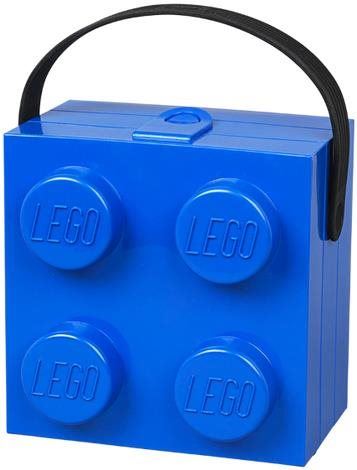 Úložný box LEGO box s rukojetí 166 x 165 x 117 mm - modrý