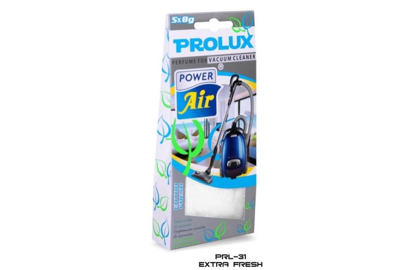 Vůně do vysavače Power Air Prolux 5×8g Extra Fresh