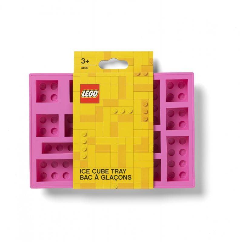 Forma na led LEGO Iconic silikonová forma na led - růžová