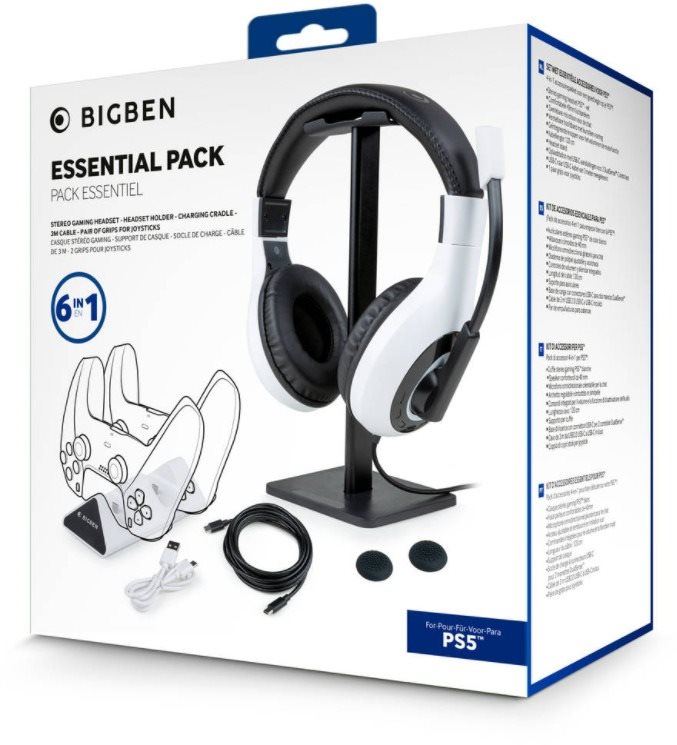 Příslušenství k ovladači BigBen Essential Pack 5v1 - PS5