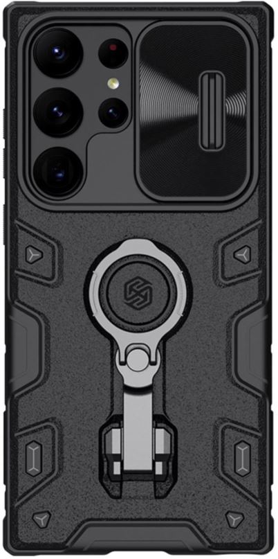 Kryt na mobil Nillkin CamShield Armor PRO Zadní Kryt pro Samsung Galaxy S23 Ultra Black
