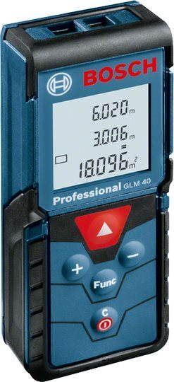Laserový dálkoměr BOSCH GLM 40 Professional 0.601.072.900