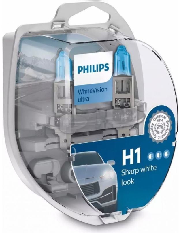 Autožárovka PHILIPS H1 WhiteVision Ultra 2 ks