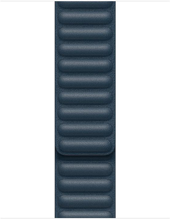 Řemínek Apple 40mm baltsky modrý kožený tah – malý