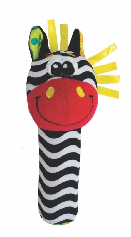 Hračka pro nejmenší Playgro - Pískátko Zebra