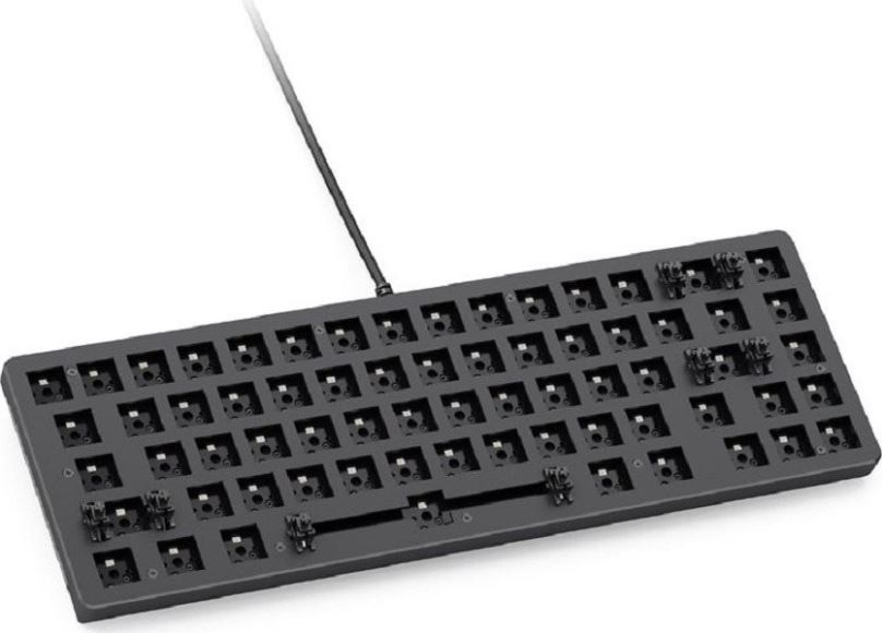 Custom klávesnice Glorious GMMK V2 65% Compact - Barebone, ANSI, černá