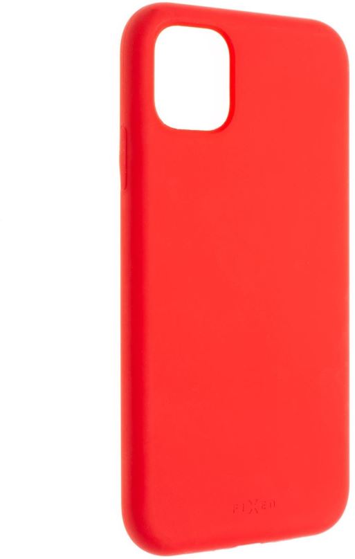 Kryt na mobil FIXED Flow Liquid Silicon case pro Apple iPhone 13, červený