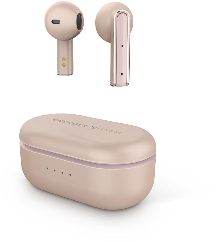 Bezdrátová sluchátka Energy Sistem Earphones True Wireless Style 4 Ultra Rose gold